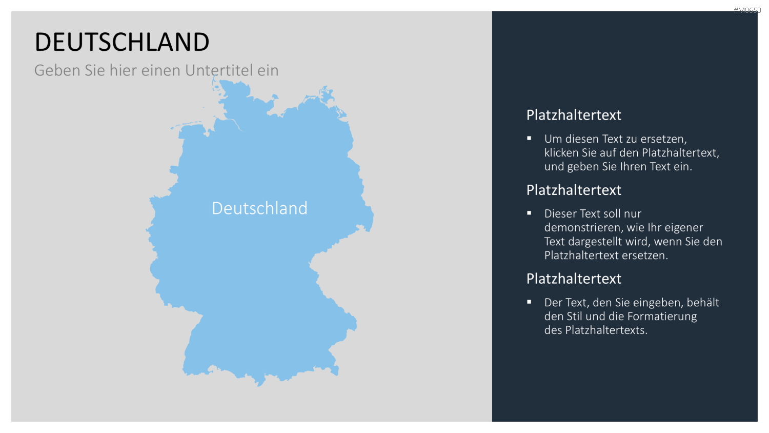 Deutschland Landkreise PowerPoint-Vorlage