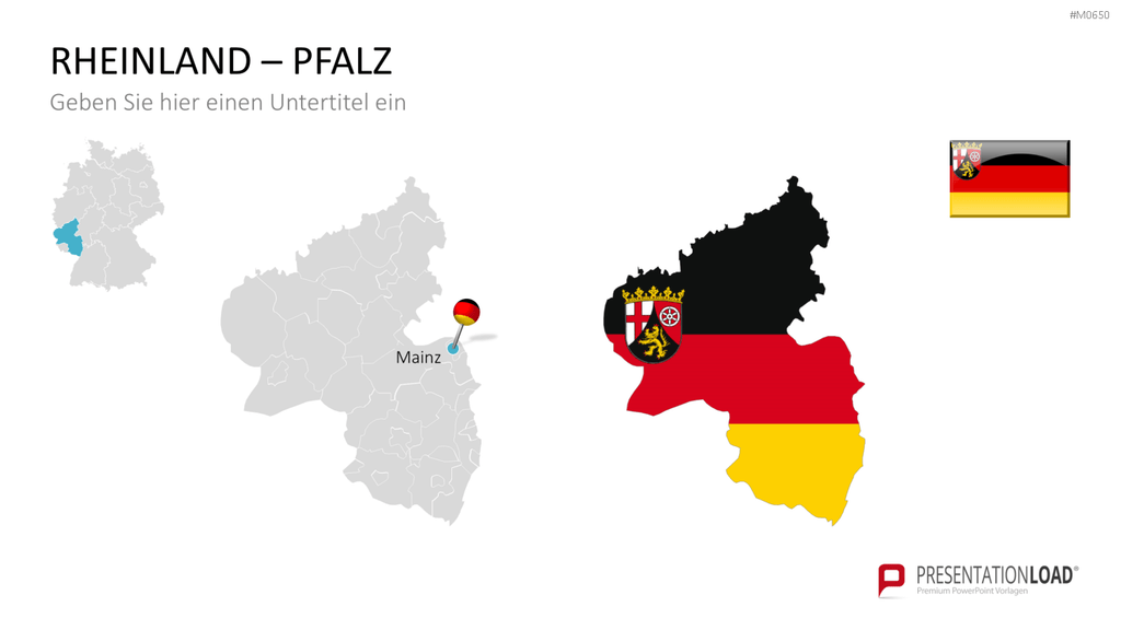 Deutschland Landkreise PowerPoint-Vorlage