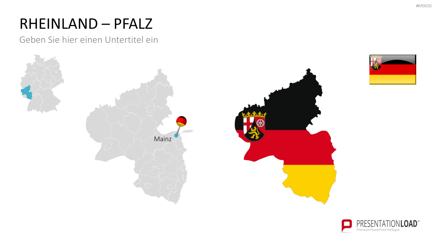 Deutschland Landkreise PowerPoint-Vorlage