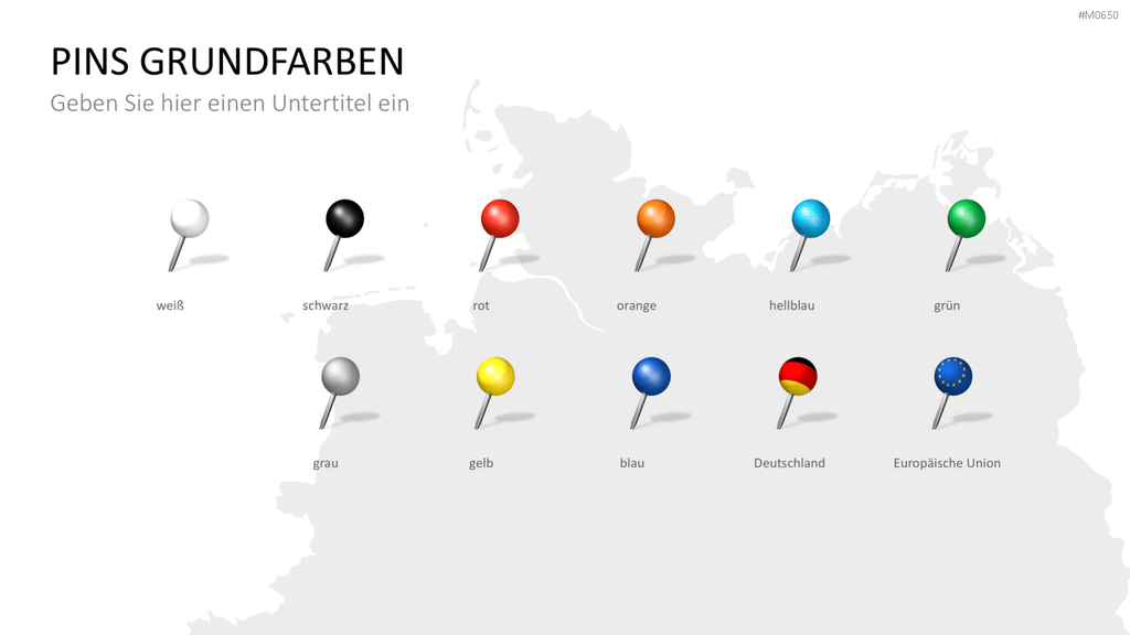 Deutschland Landkreise PowerPoint-Vorlage