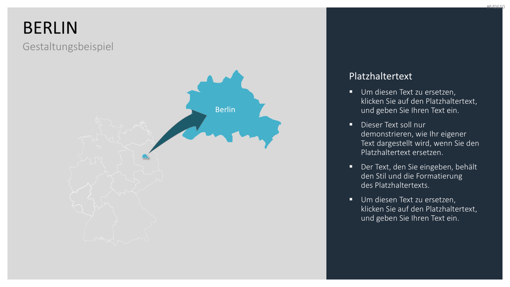Deutschland Landkreise PowerPoint-Vorlage
