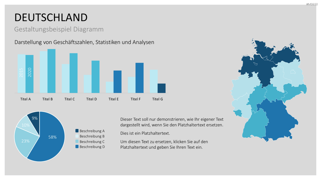 Deutschland Landkreise PowerPoint-Vorlage