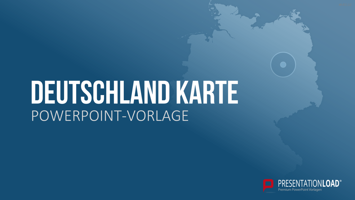 Deutschland PowerPoint-Vorlage