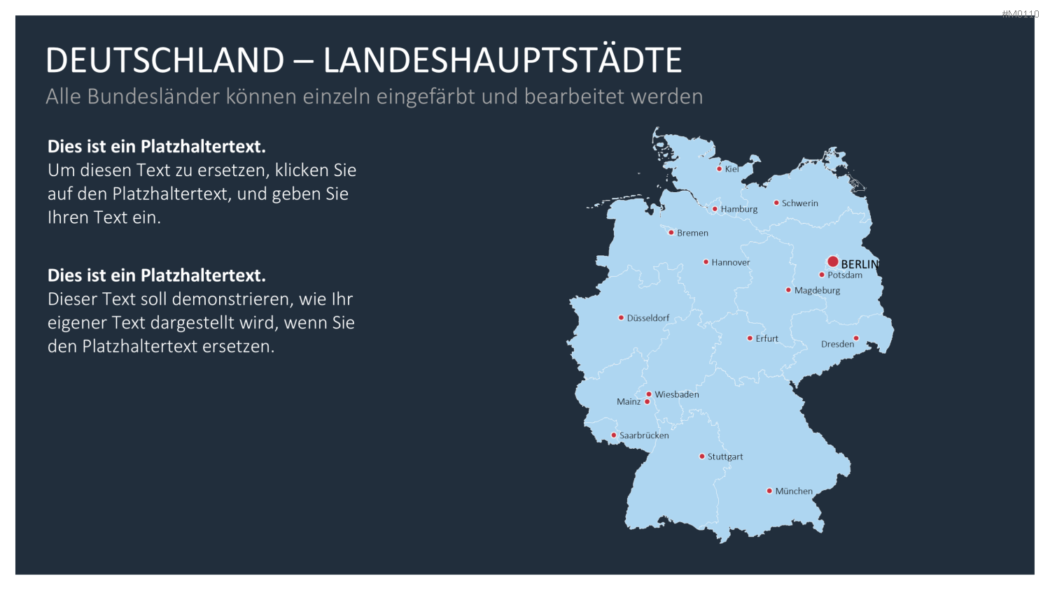 Deutschland PowerPoint-Vorlage