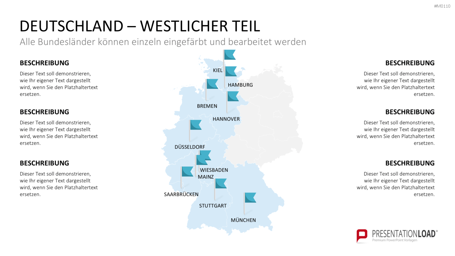 Deutschland PowerPoint-Vorlage