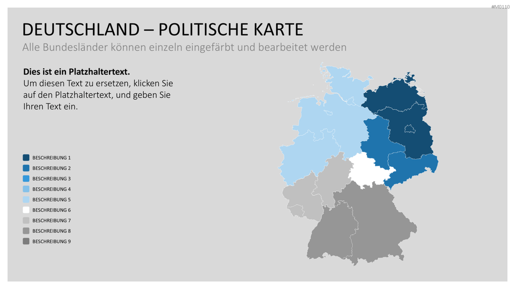 Deutschland PowerPoint-Vorlage