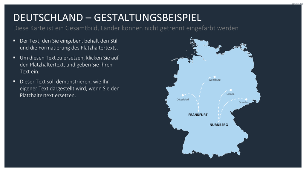 Deutschland PowerPoint-Vorlage