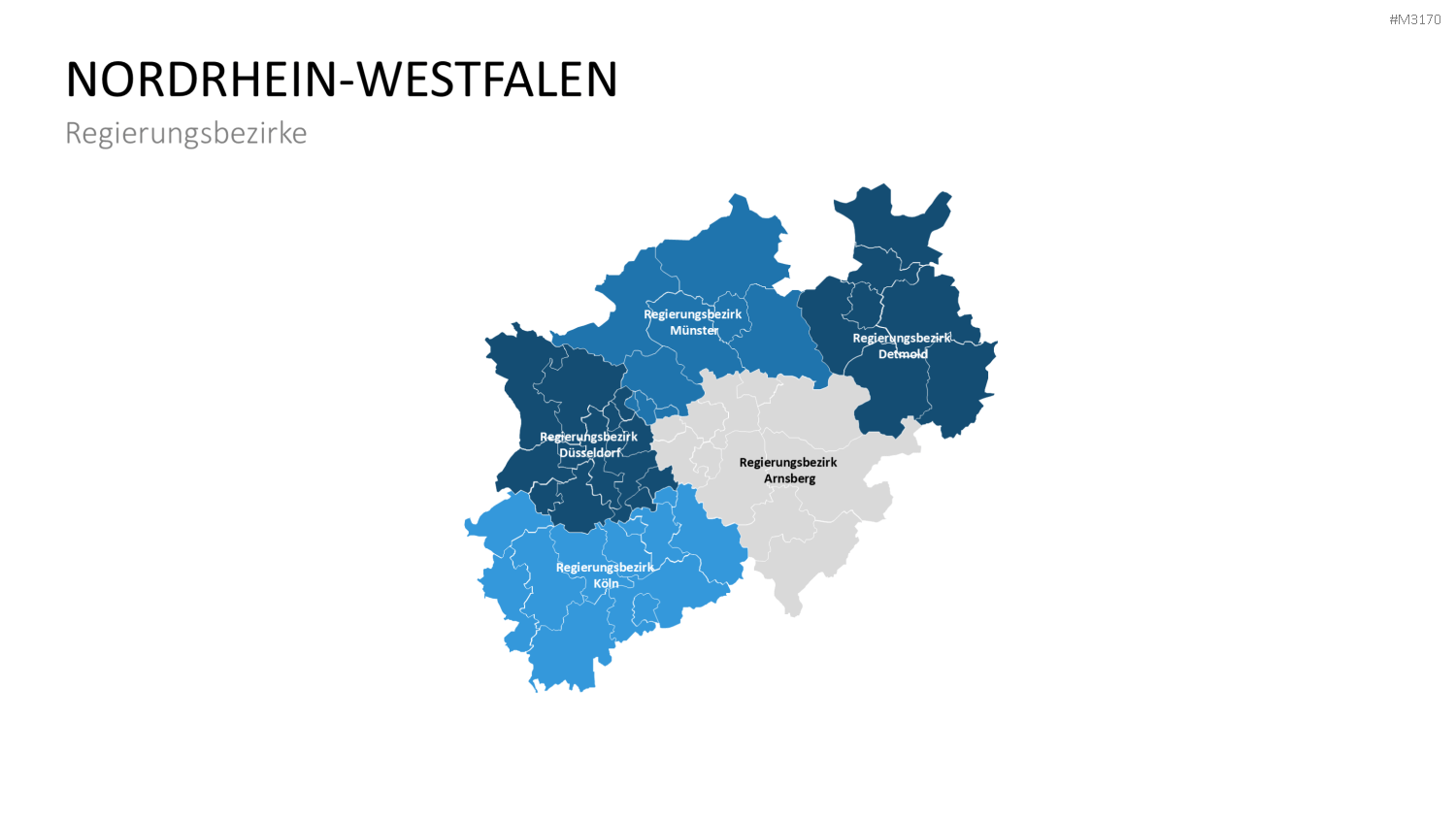 Nordrhein-Westfalen PowerPoint-Vorlage