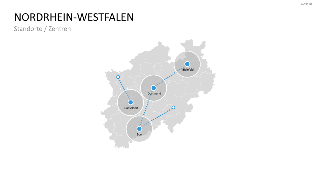Nordrhein-Westfalen PowerPoint-Vorlage