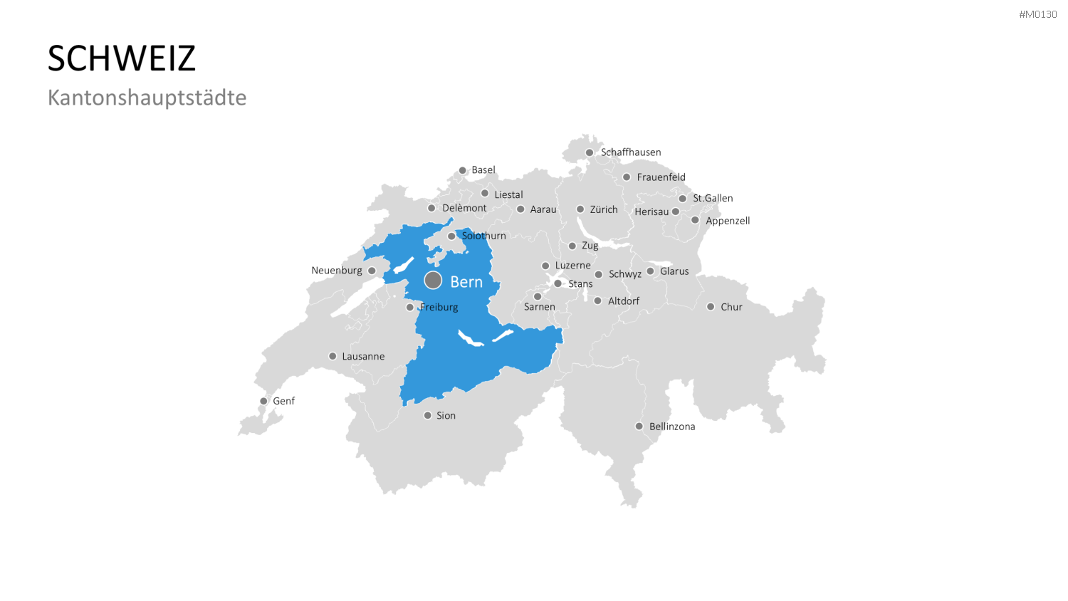 Schweiz PowerPoint-Vorlage