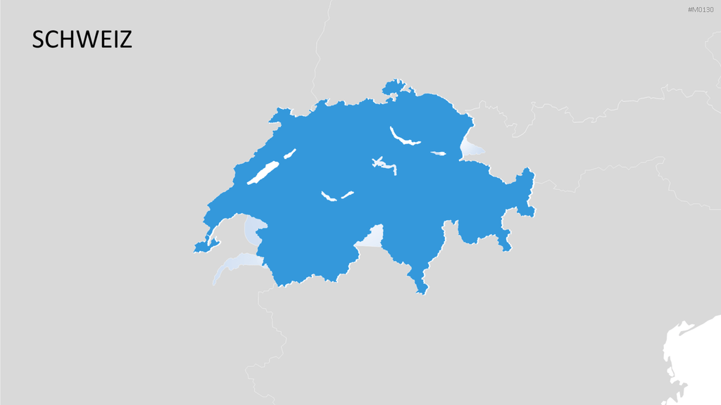 Schweiz PowerPoint-Vorlage