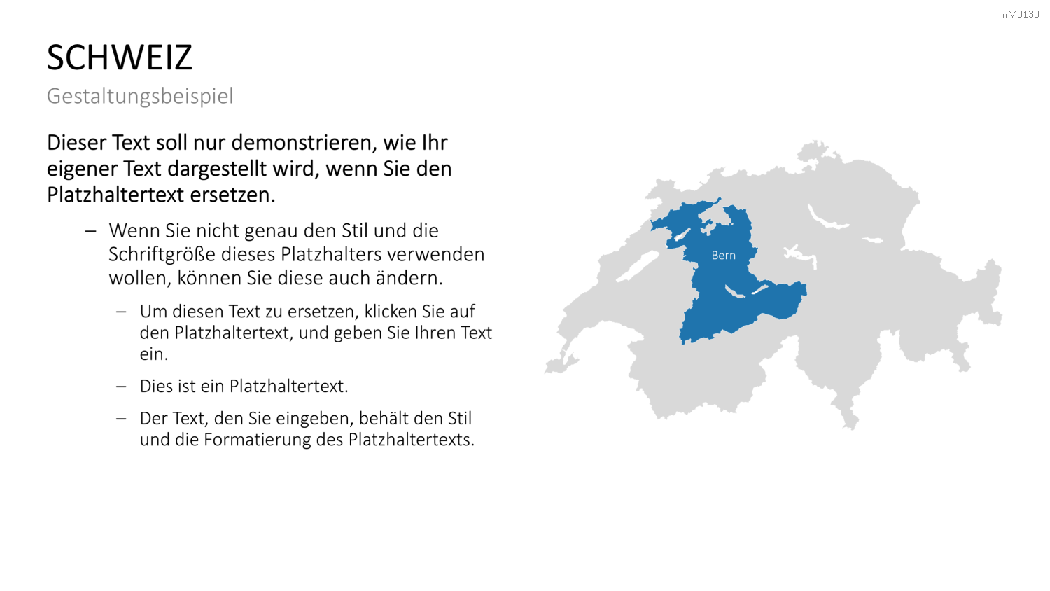 Schweiz PowerPoint-Vorlage