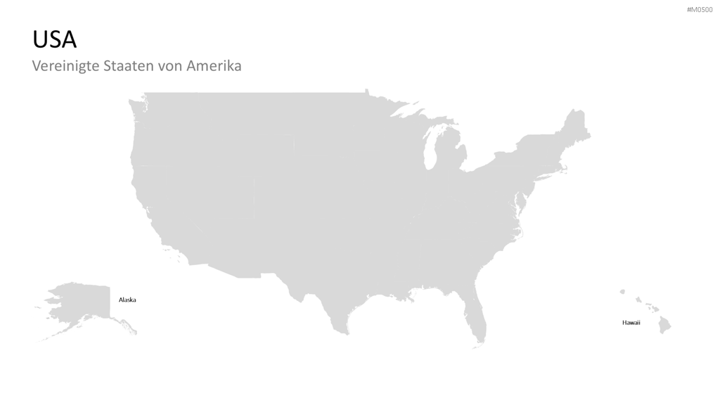 USA PowerPoint-Vorlage
