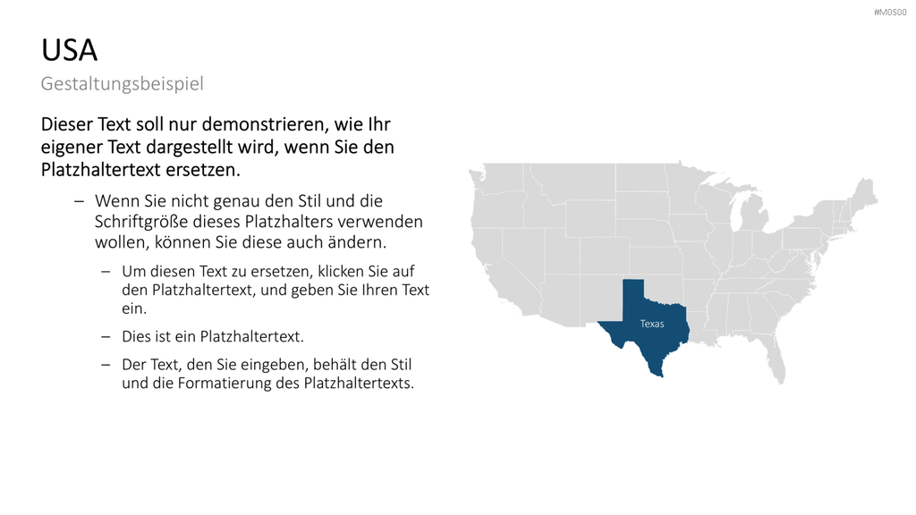 USA PowerPoint-Vorlage
