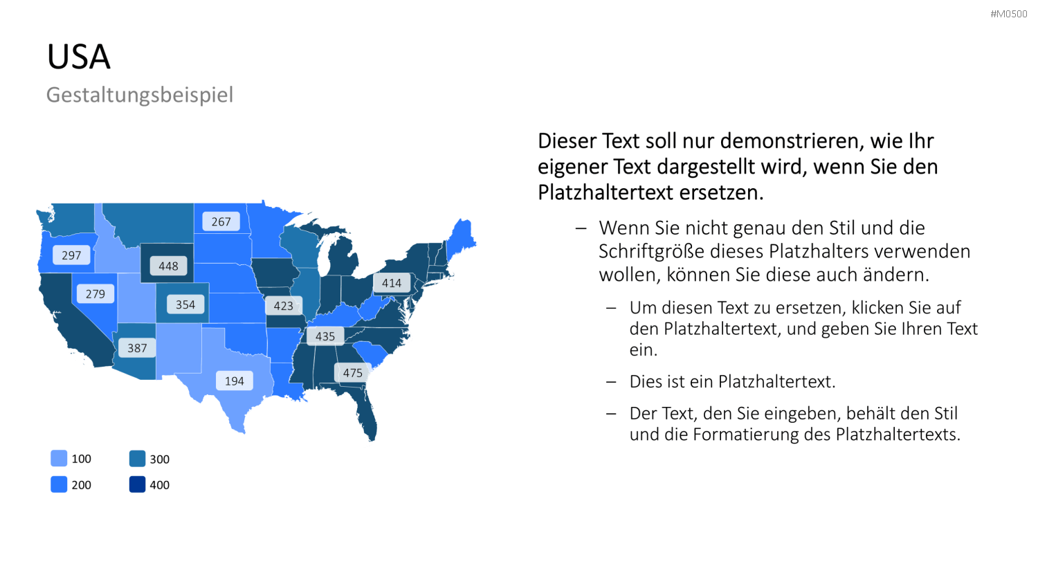 USA PowerPoint-Vorlage