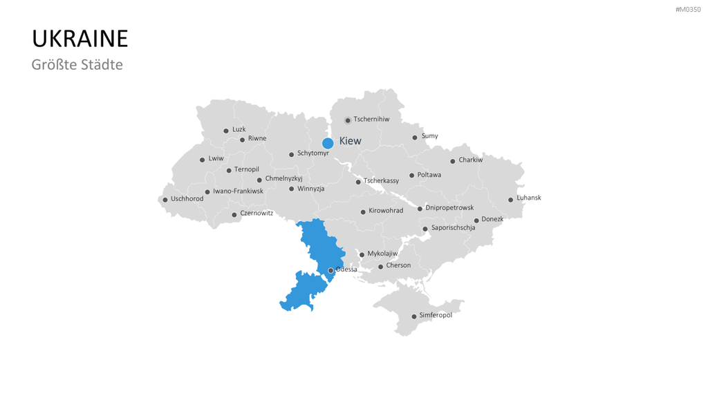 Ukraine PowerPoint-Vorlage