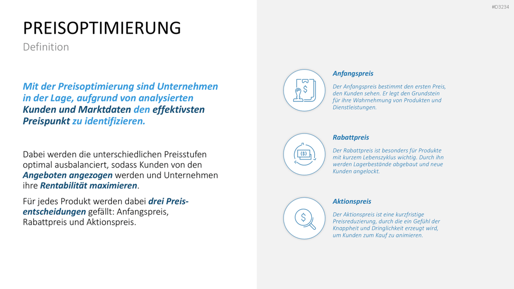Preisstrategie PowerPoint-Vorlage