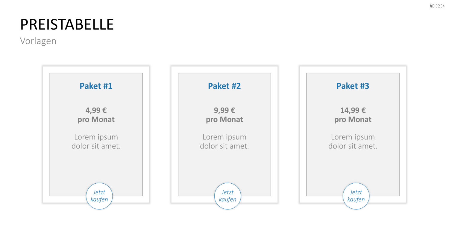 Preisstrategie PowerPoint-Vorlage