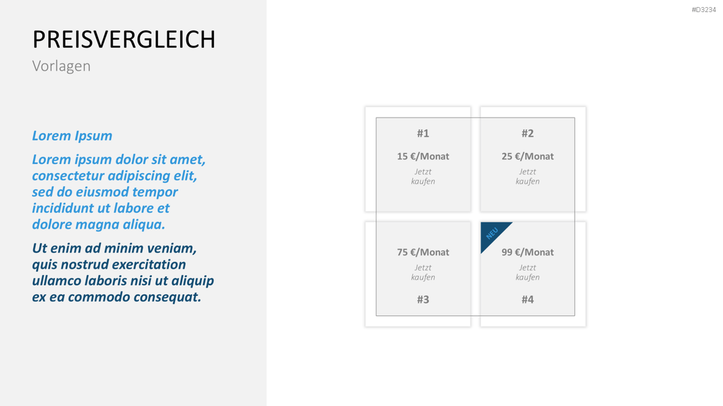 Preisstrategie PowerPoint-Vorlage