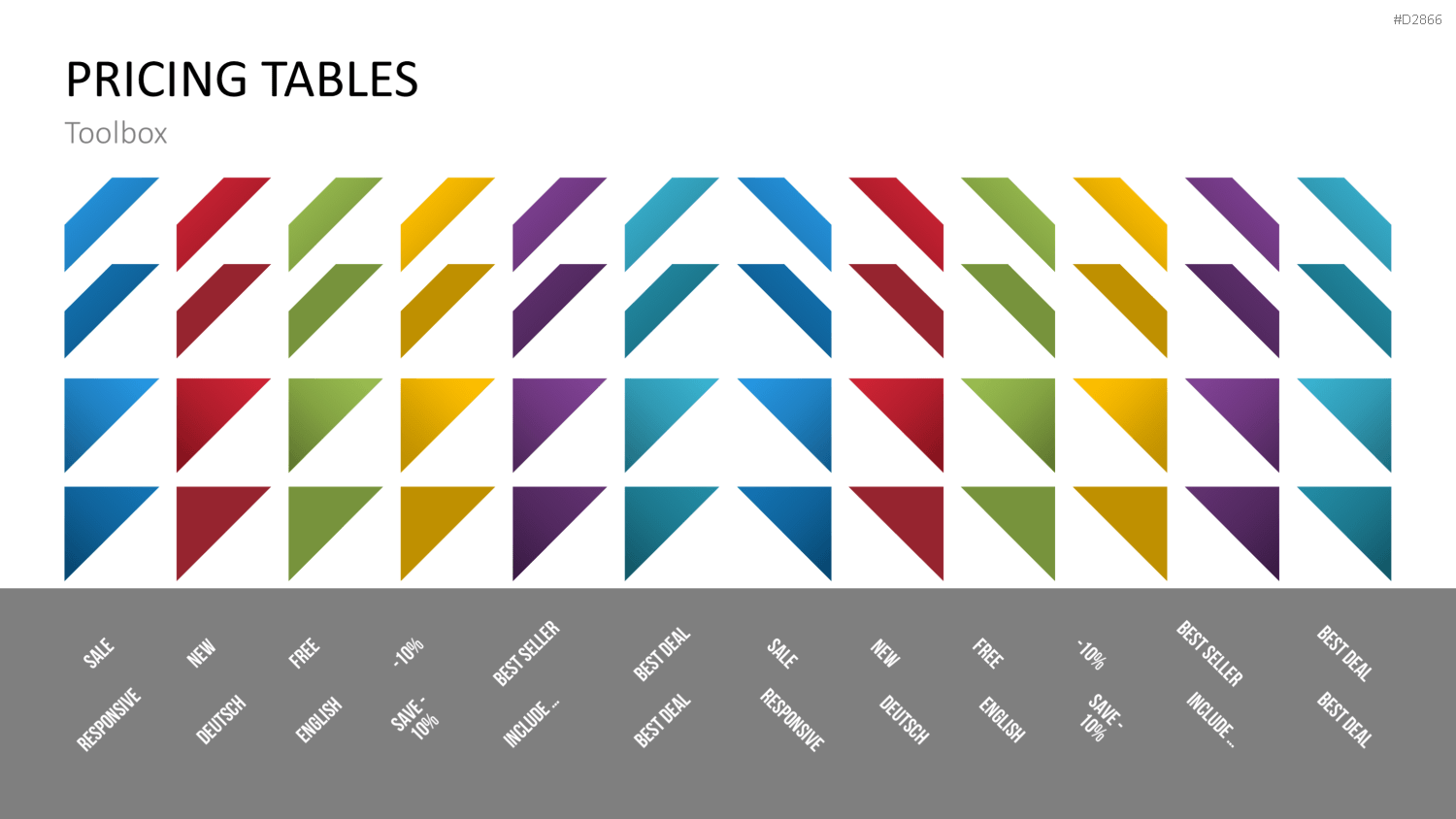 Pricing-Tables PowerPoint-Vorlage