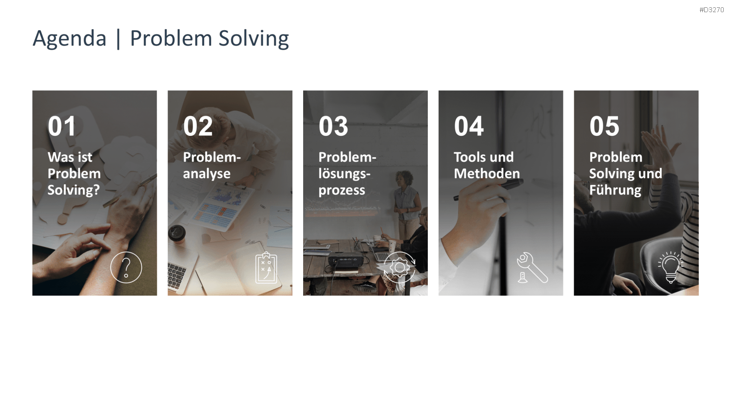 Problem Solving PowerPoint-Vorlage