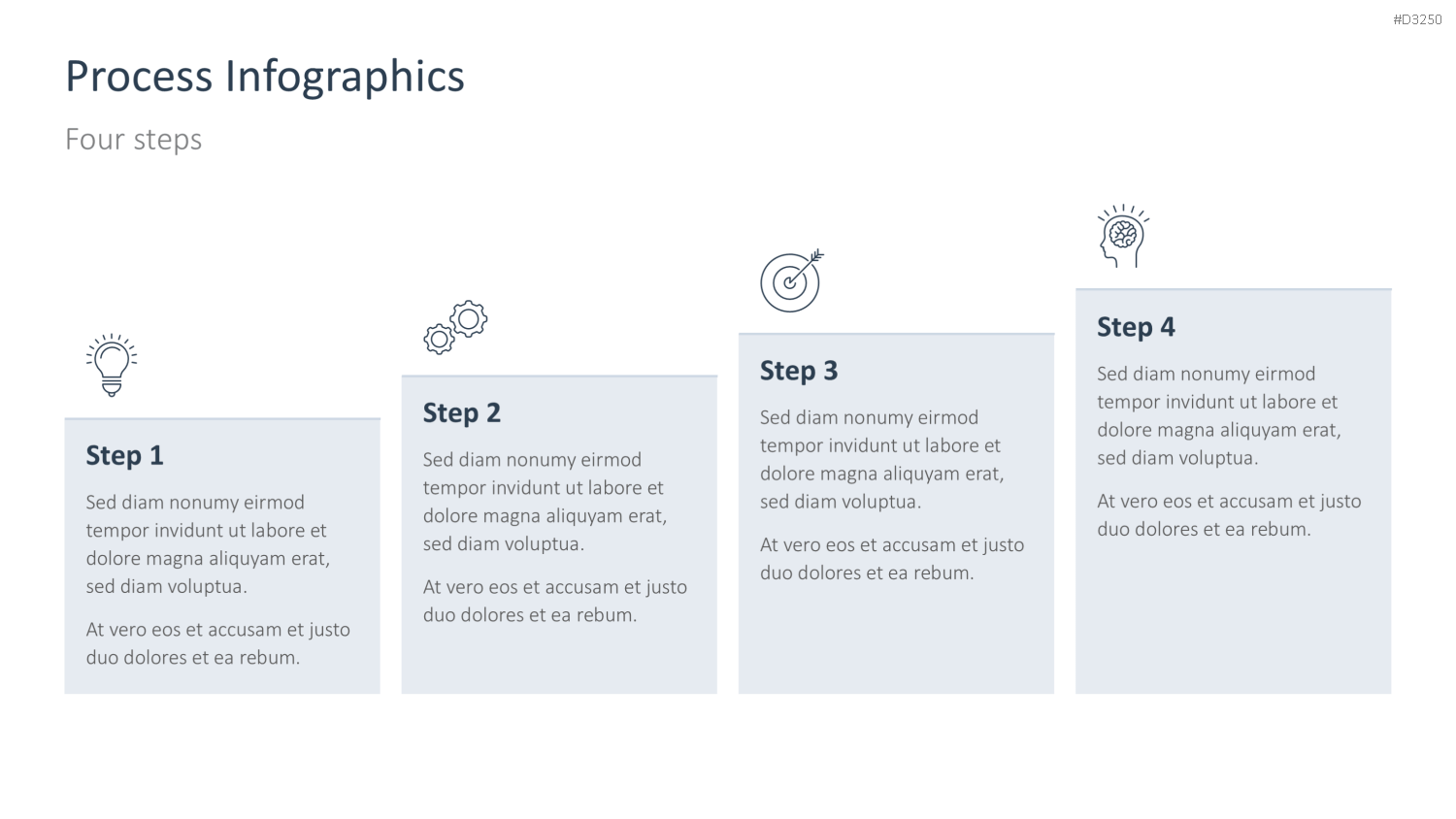 Prozess-Infografiken PowerPoint-Vorlage