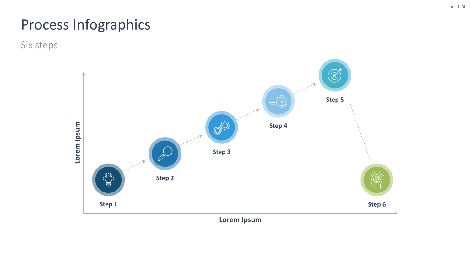 Prozess-Infografiken PowerPoint-Vorlage