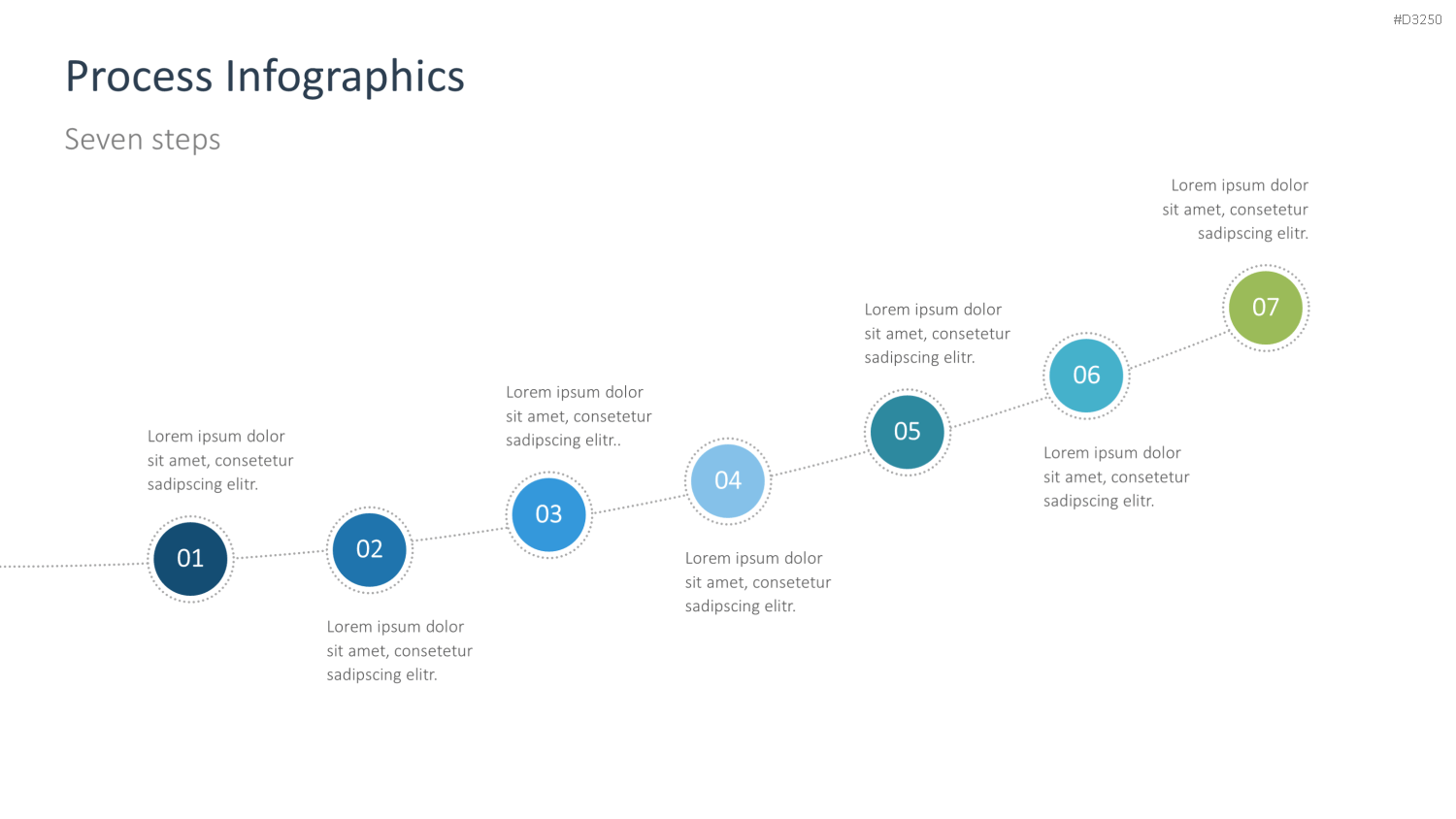 Prozess-Infografiken PowerPoint-Vorlage