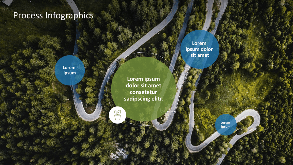 Prozess-Infografiken PowerPoint-Vorlage