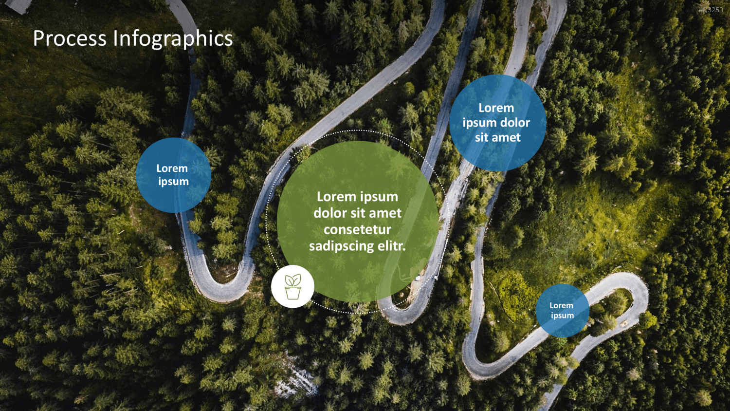 Prozess-Infografiken PowerPoint-Vorlage