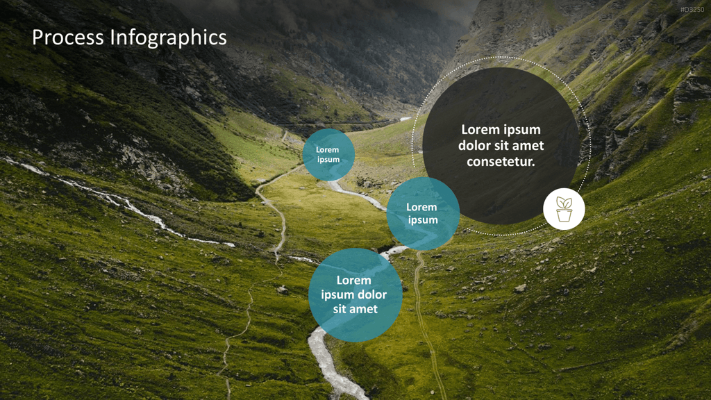 Prozess-Infografiken PowerPoint-Vorlage