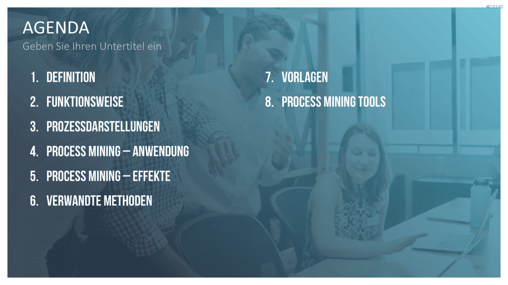 Process Mining PowerPoint-Vorlage