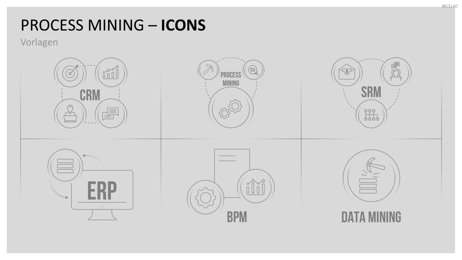 Process Mining PowerPoint-Vorlage