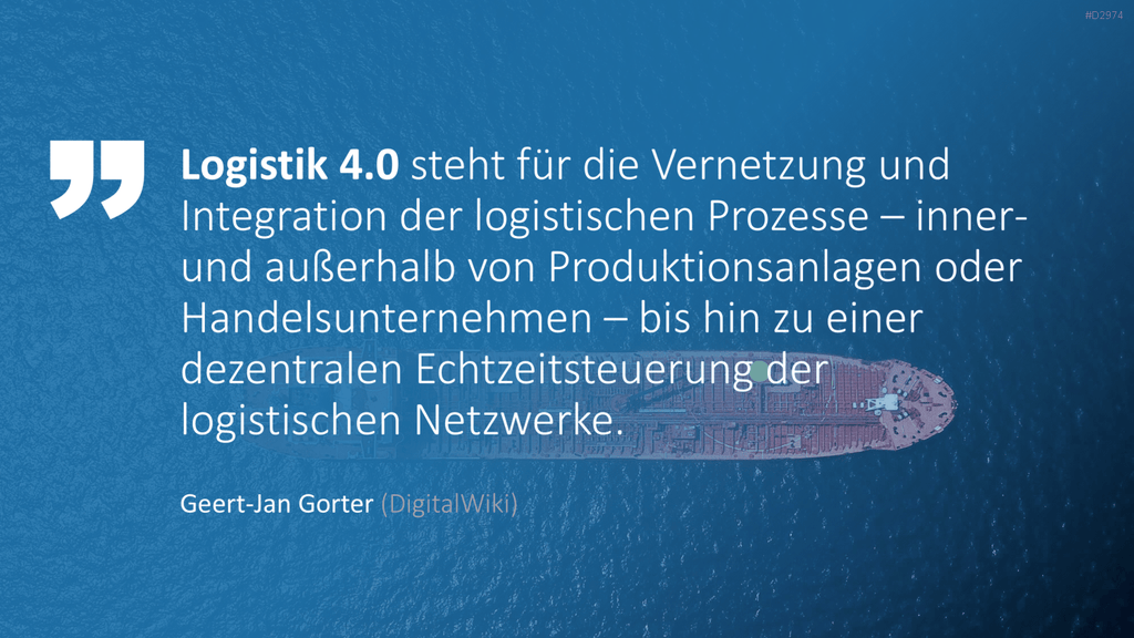 Produktion & Logistik 4.0 PowerPoint-Vorlage