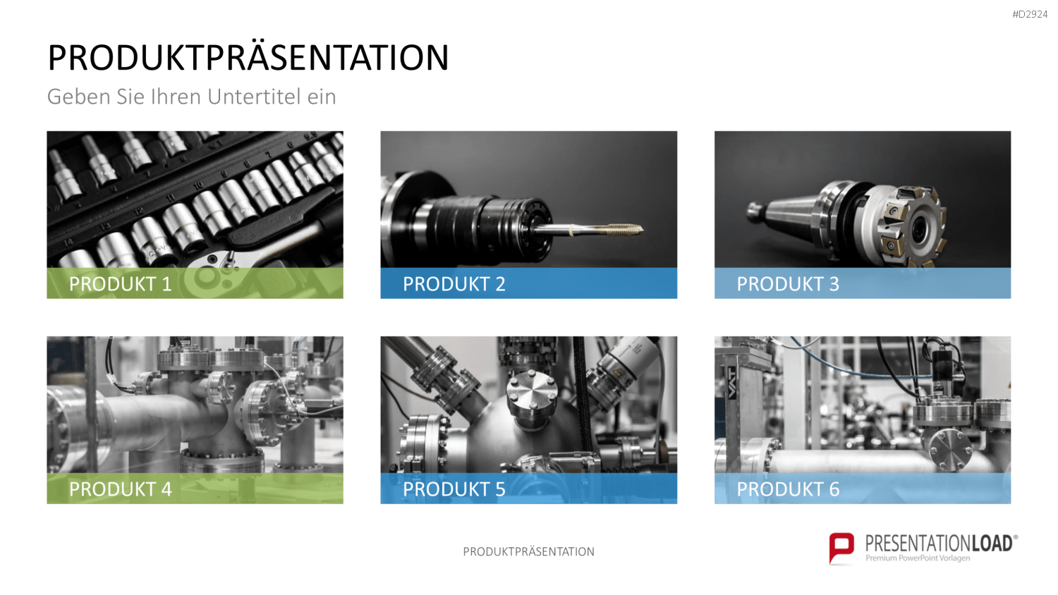 Produktpräsentation PowerPoint-Vorlage