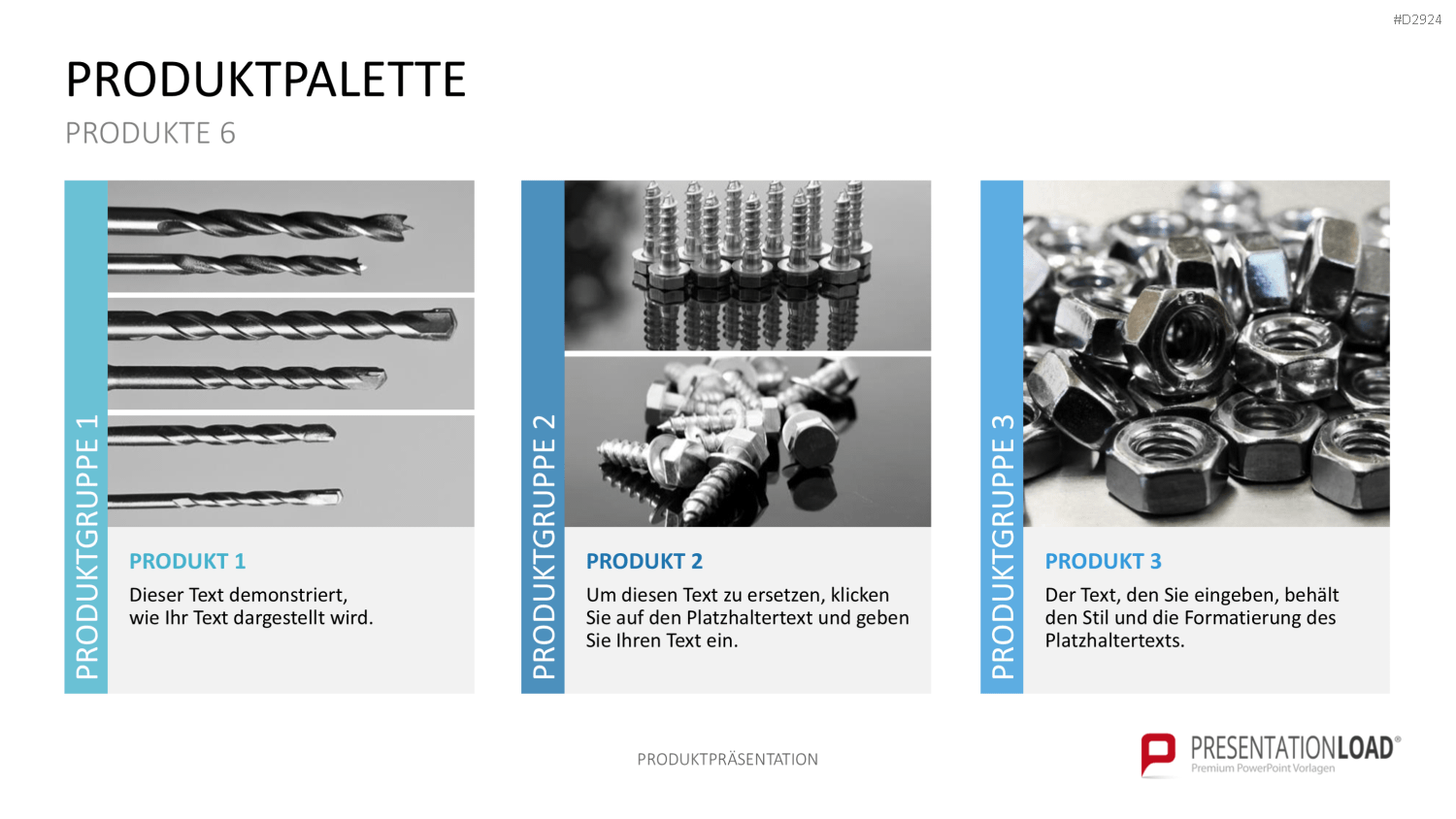 Produktpräsentation PowerPoint-Vorlage