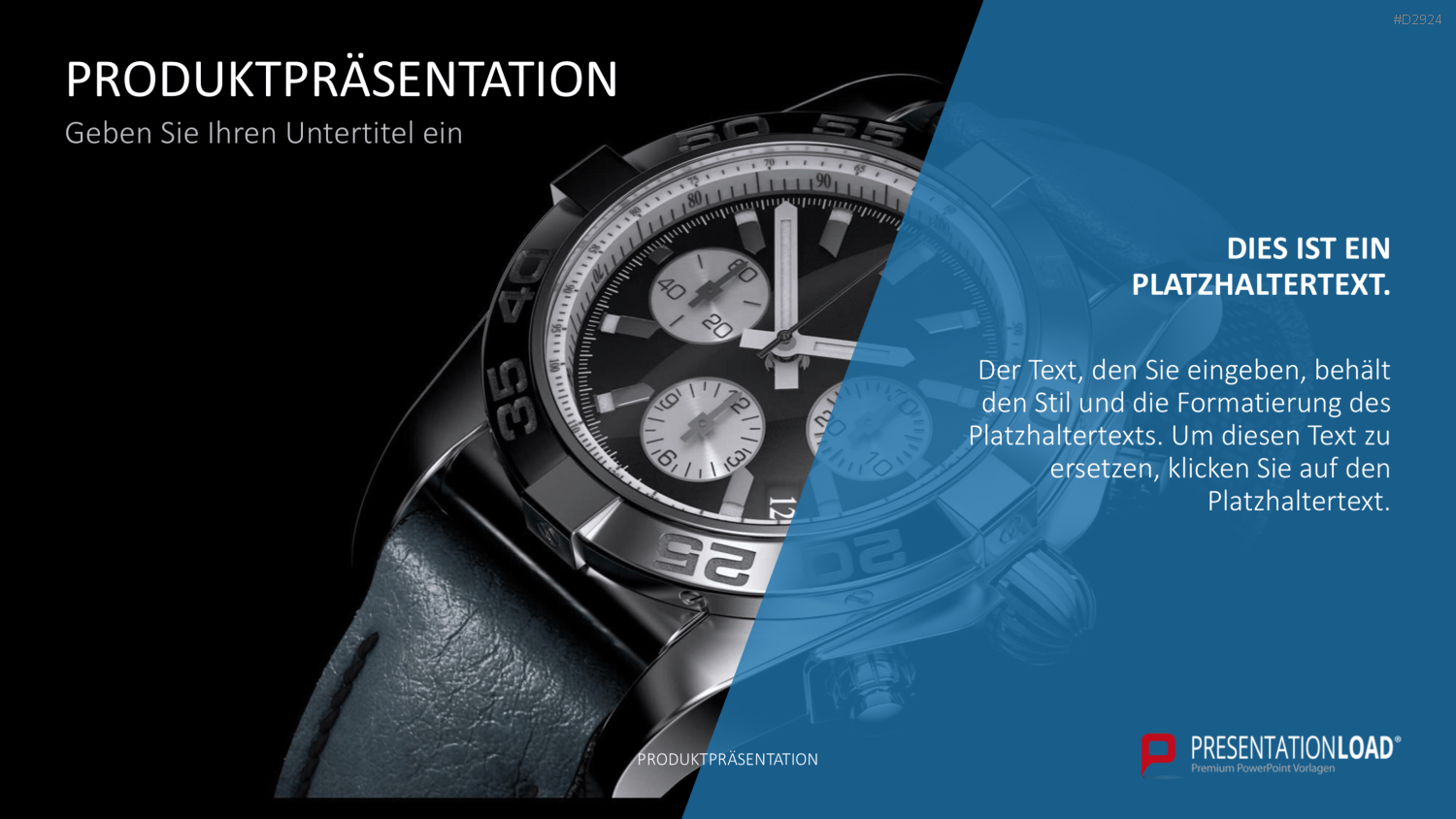 Produktpräsentation PowerPoint-Vorlage
