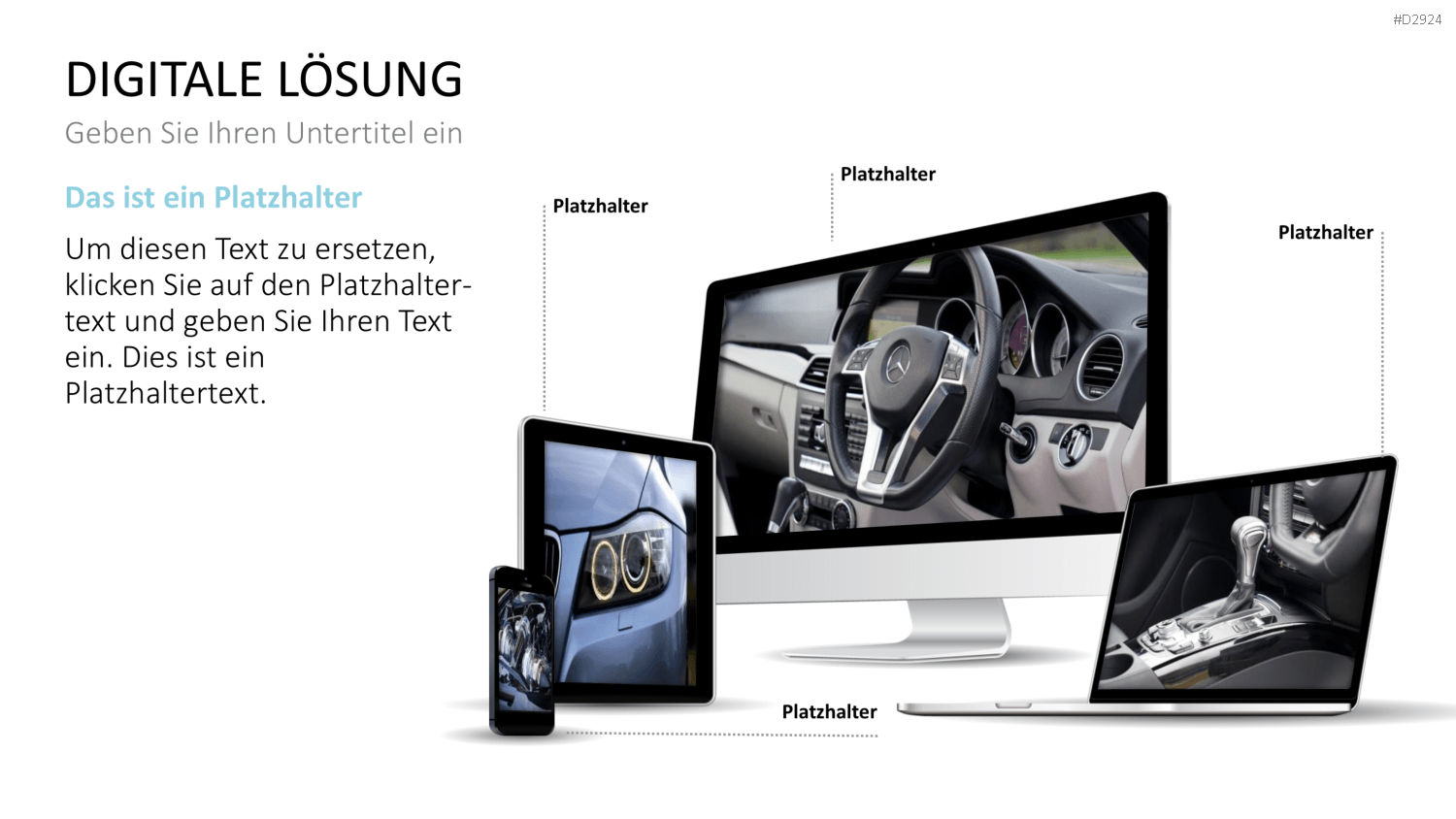 Produktpräsentation PowerPoint-Vorlage