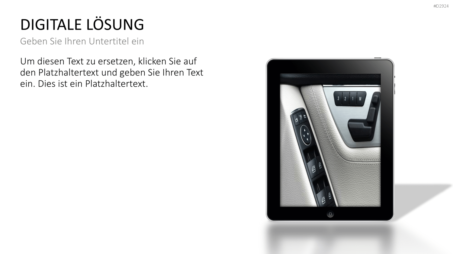 Produktpräsentation PowerPoint-Vorlage