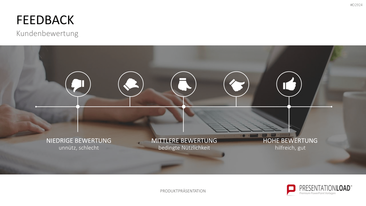 Produktpräsentation PowerPoint-Vorlage