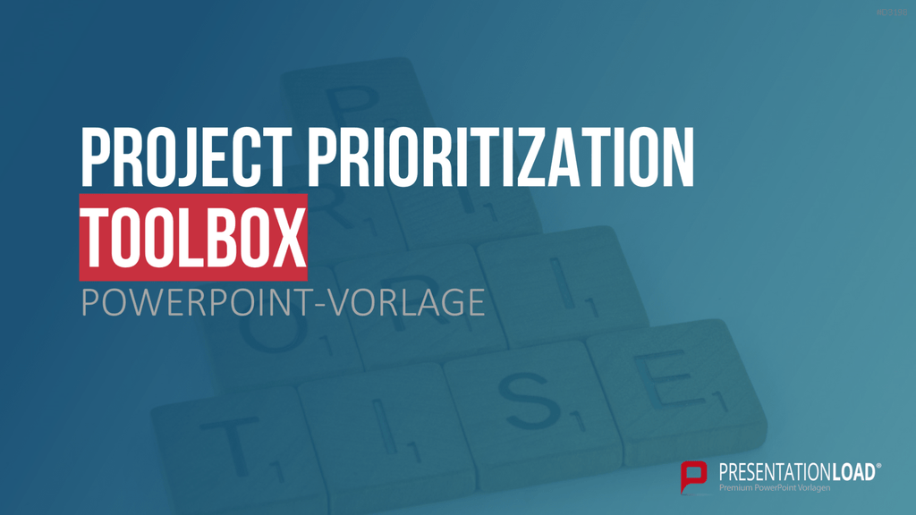 Project Prioritization Toolbox PowerPoint-Vorlage