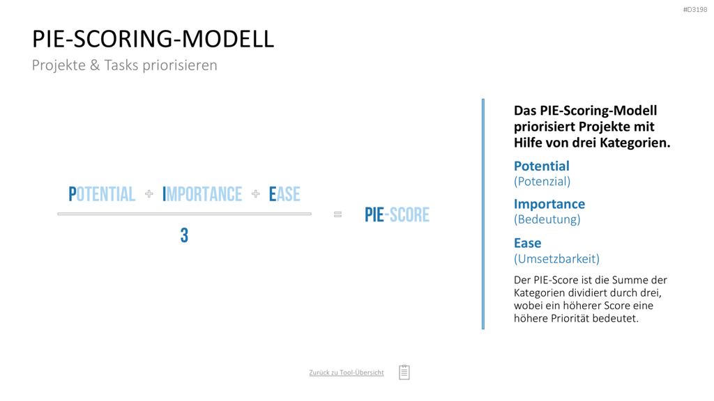 Project Prioritization Toolbox PowerPoint-Vorlage