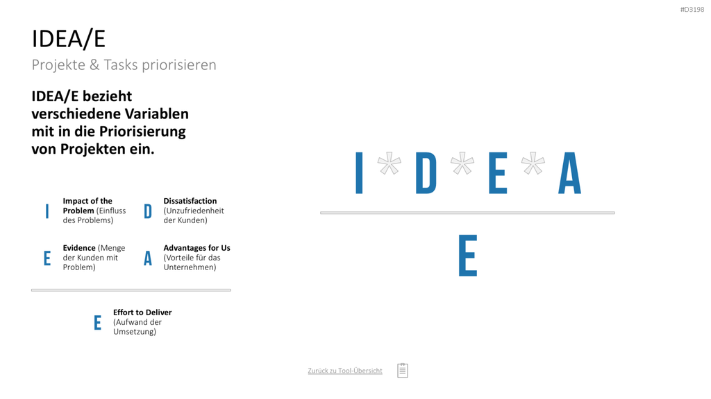 Project Prioritization Toolbox PowerPoint-Vorlage