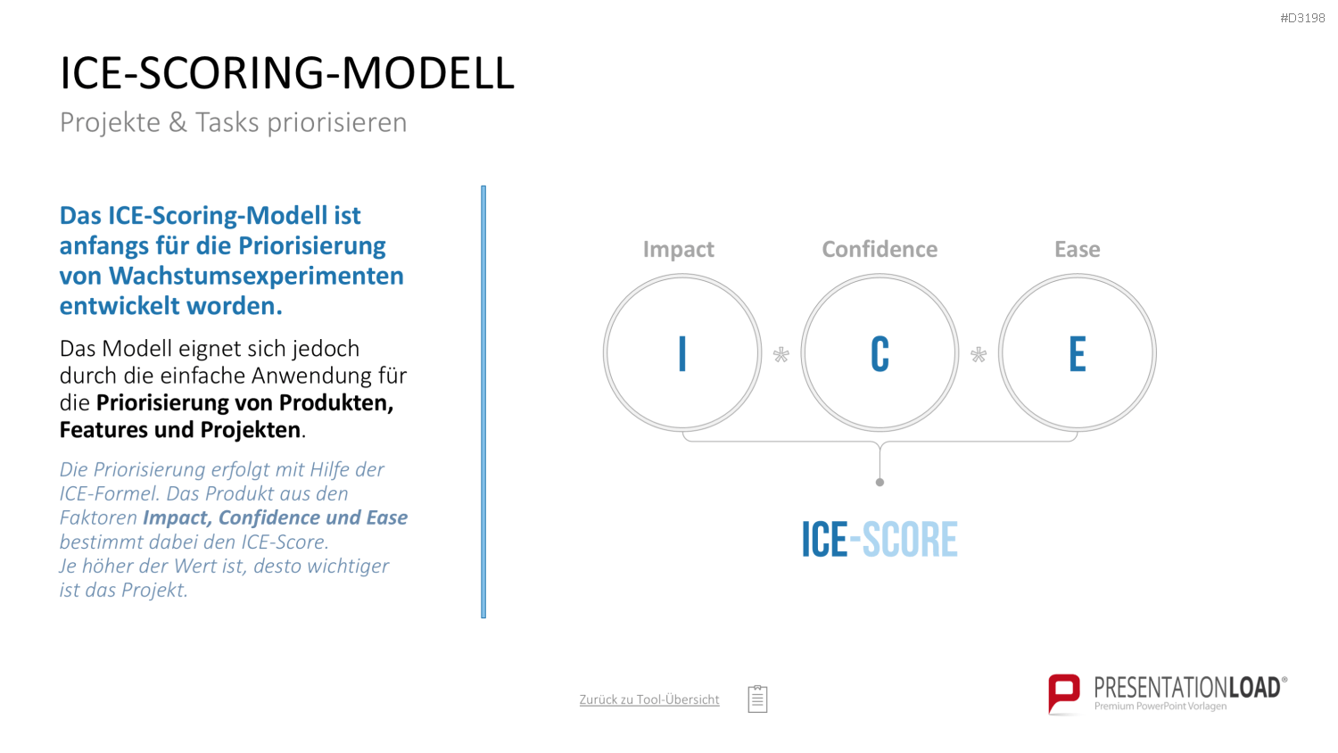 Project Prioritization Toolbox PowerPoint-Vorlage