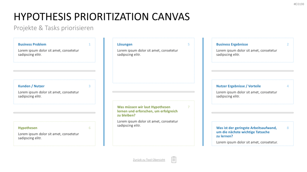 Project Prioritization Toolbox PowerPoint-Vorlage