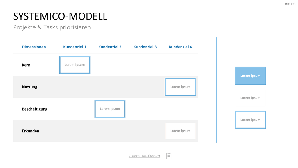 Project Prioritization Toolbox PowerPoint-Vorlage