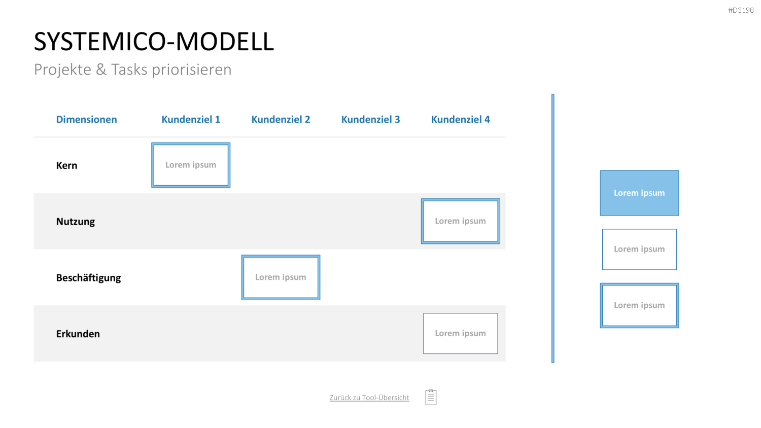 Project Prioritization Toolbox PowerPoint-Vorlage