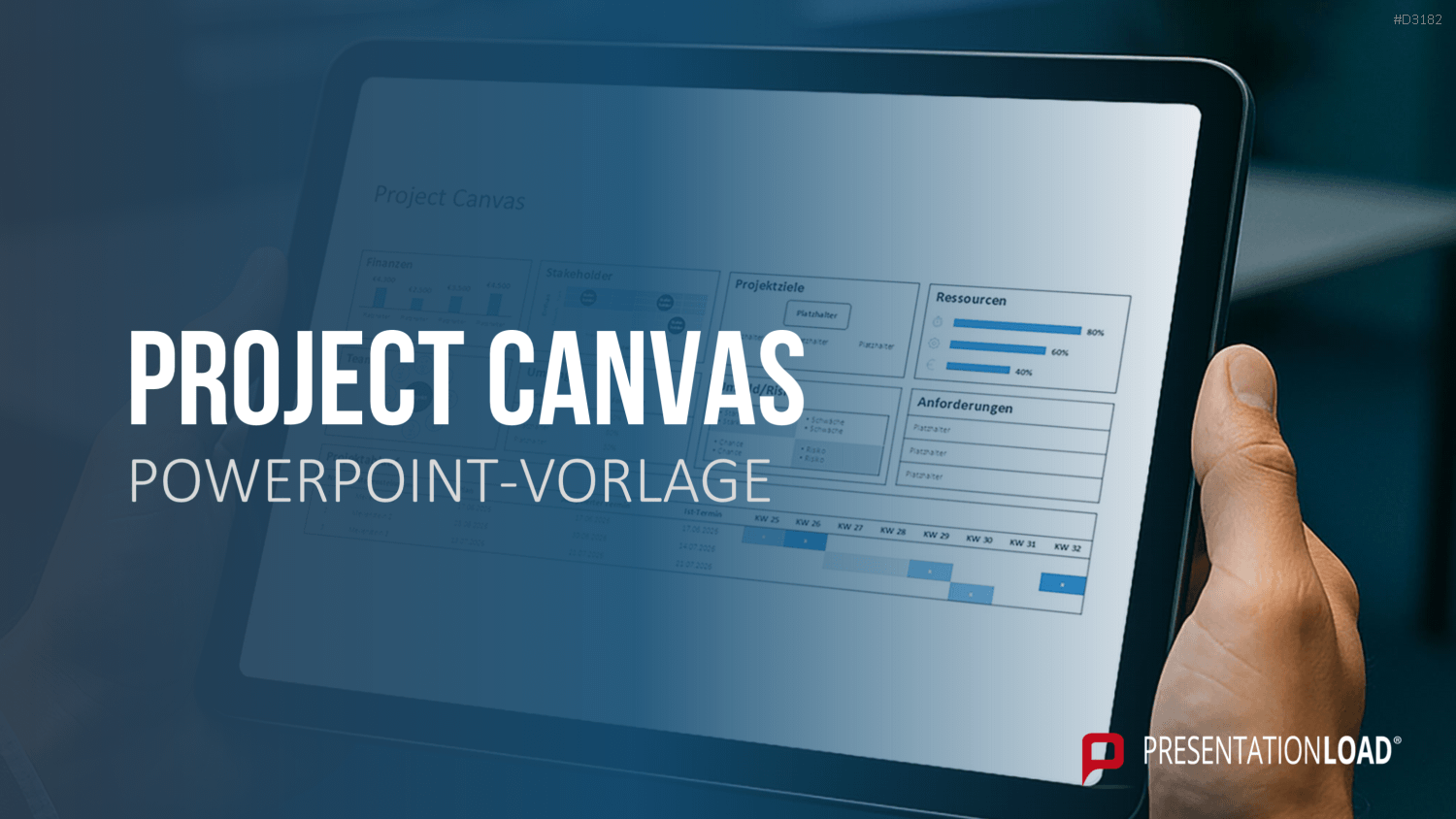 Project Canvas PowerPoint-Vorlage