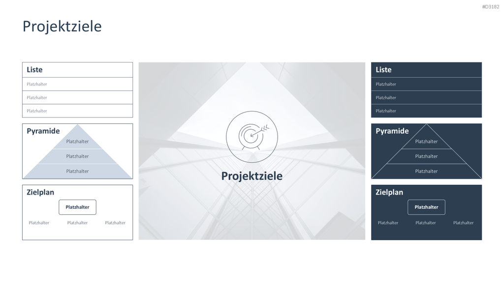 Project Canvas PowerPoint-Vorlage