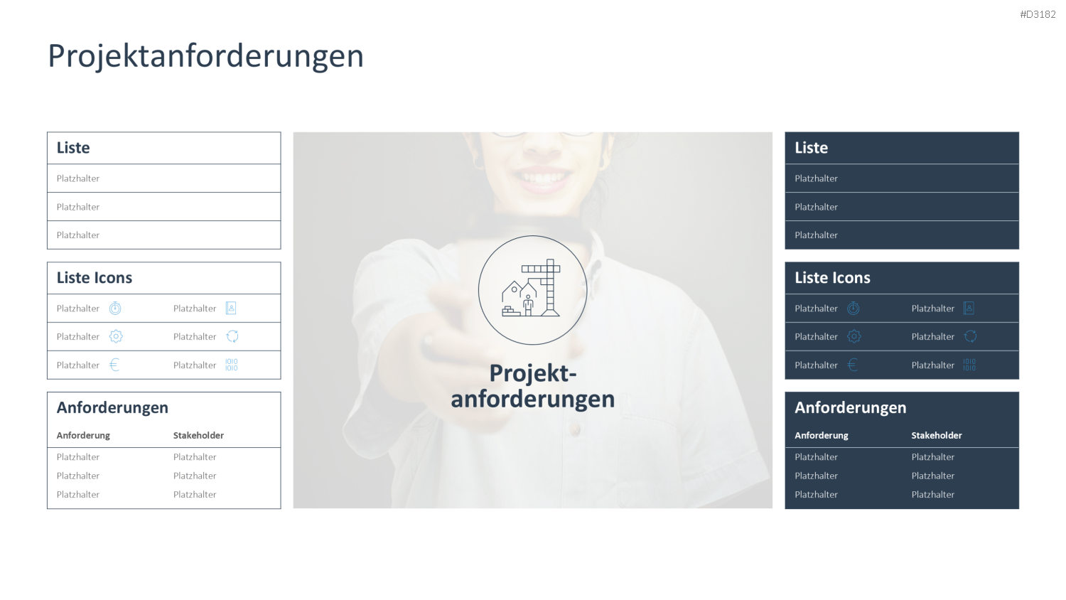 Project Canvas PowerPoint-Vorlage